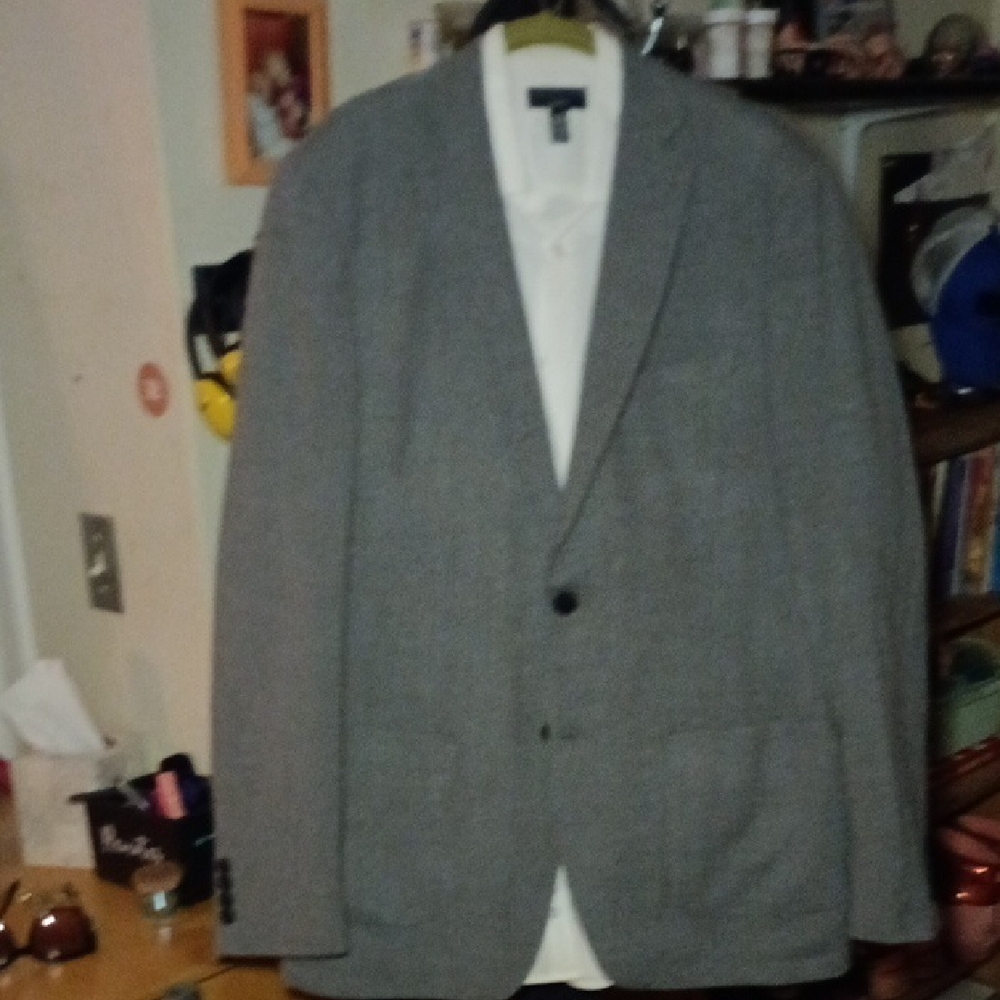 Gray Blazer Jacket - image 1